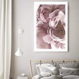 Set of 2 - Dusty Pink Peonies  & No.2-The Paper Tree-Artwork,coastal,dusty pink,Floral,flower,gift,peonies,peonies wall print,pink,portrait,premium art print,wall art,Wall_Art,Wall_Art_Prints