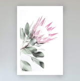 Set of 2 - Pink Protea & No.2-The Paper Tree-Artwork,Floral,floral print,flower,flower print,flower print sets,flowers,pastel,pastel pink,peonies flower,pink,pink flower,pink protea,pink protea flower,portrait,premium art print,protea,protea artwork,protea flower,protea flowers,protea print,wall art,Wall_Art,Wall_Art_Prints,wild flower,wild flowers