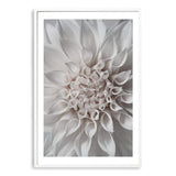 Set of 2 - White Dahlia Floral  & No.2-The Paper Tree-Artwork,boho,coastal,DAHLIA,dahlia flower,Floral,flower,gift,hamptons,leaf,leaves,neutral,portrait,premium art print,wall art,Wall_Art,Wall_Art_Prints