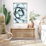 White Succulent-The Paper Tree-botanical,cacti,cactus,hamptons,neutral,portrait,premium art print,spider,succulent,wall art,Wall_Art,Wall_Art_Prints,web,white