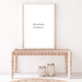 Inhale Exhale-The Paper Tree-black & white,black and white,boho,breathe,calm,exhale,hamptons,inhale,just relax,meditation,monochrome,motivational,neutral,portrait,premium art print,quote,relax,text,typography,wall art,Wall_Art,Wall_Art_Prints