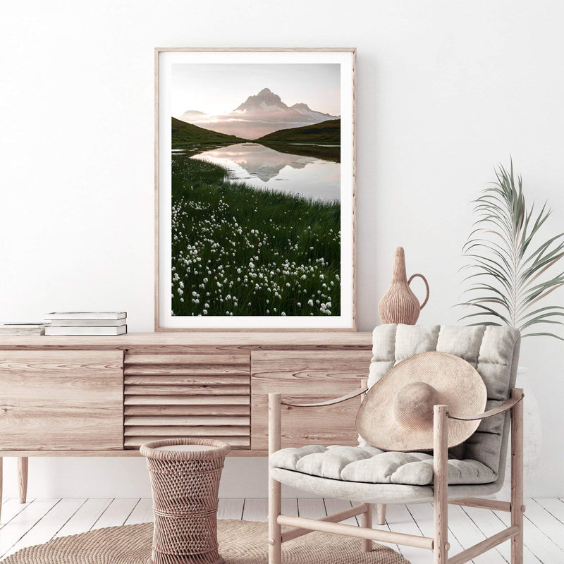 Mountain Lake | Bachalpsee Lake-The Paper Tree-braies lake,clear water,copper,dolomites,evironment,green,HAMPTONS,italy,lake,mountain,nature,pine forest,pine trees,portrait,premium art print,reflective,relection,scenery,TAN,travel,wall art,Wall_Art,Wall_Art_Prints,water