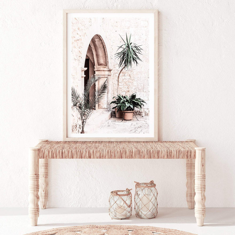 Tuscan Arch-The Paper Tree-arch,architecture,boho,cafe,italian,italy,neutral,peach,portrait,premium art print,romantic,tan,tuscan,tuscany,wall art,Wall_Art,Wall_Art_Prints