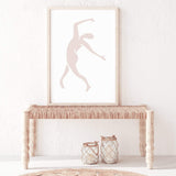 Neutral Beige Dancer-The Paper Tree-abstract,beige,blue dancer,blush,boho,hamptons,henri matisse,Matisse,modern,neutral,nu bleu,organic shape,portrait,premium art print,shape,wall art,Wall_Art,Wall_Art_Prints
