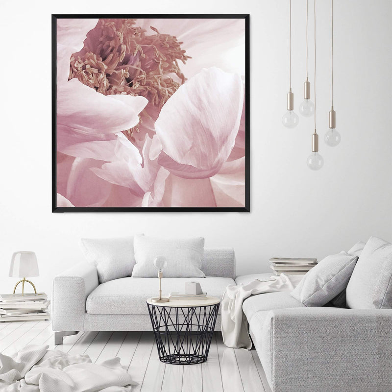 Dusty Pink Peonies Square II-The Paper Tree-Art Print,art prints,Artwork,floral,flower,framed,peonies,peony,pink,premium art print,square,wall art,Wall_Art,Wall_Art_Prints,white