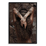 Boho Gypsy-The Paper Tree-Artwork,bohemian,boho,gypsy,gypsy woman,nuetral,portrait,premium art print,TAN,tribal,wall art,Wall_Art,Wall_Art_Prints