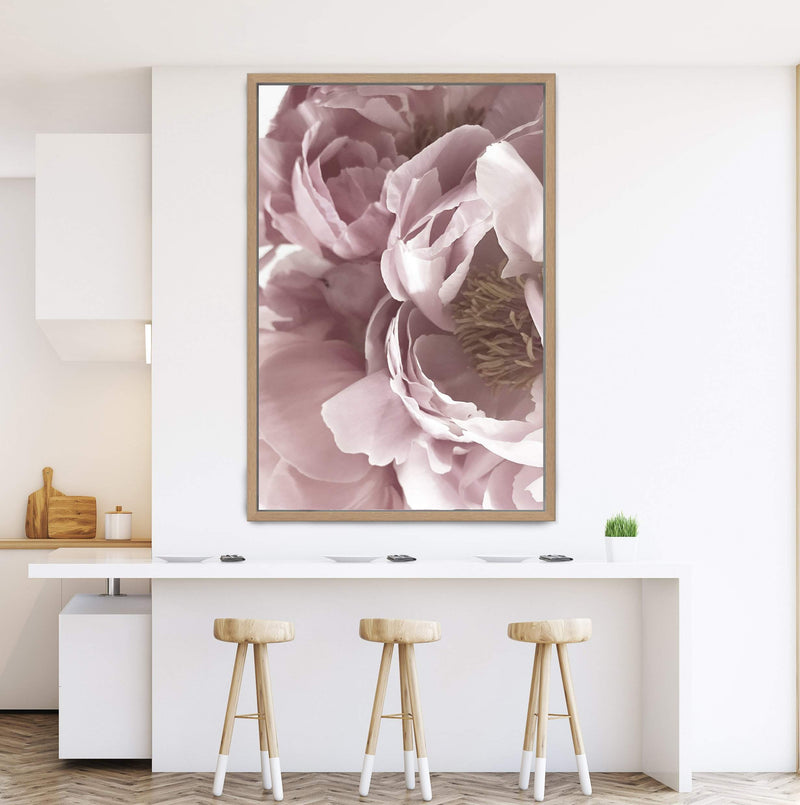Dusty Pink Peonies Floral II-The Paper Tree-dusty pink,feminine,floral,flower,french,muted tone,pastel,pastel pink,peonies,peony,petal,pink,portrait,premium art print,wall art,Wall_Art,Wall_Art_Prints