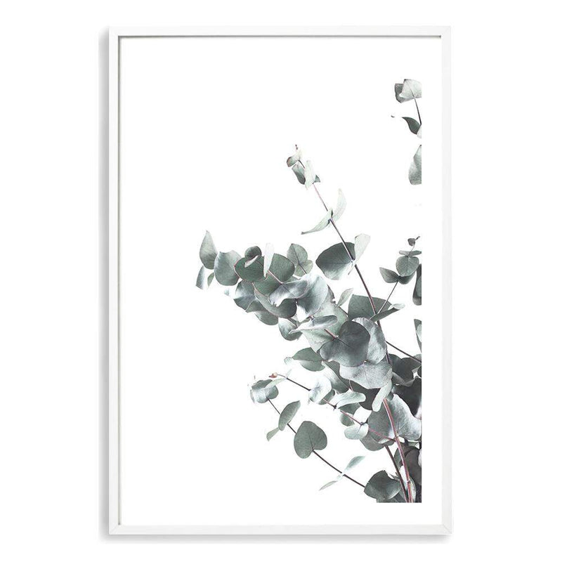 Eucalyptus Leaves II-The Paper Tree-australia,australian,australian native,australiana,botanical,eucalyptus,green,gum,hamptons,leaf,leaves,minimalist,muted tone,native,portrait,premium art print,scandi,wall art,Wall_Art,Wall_Art_Prints,white
