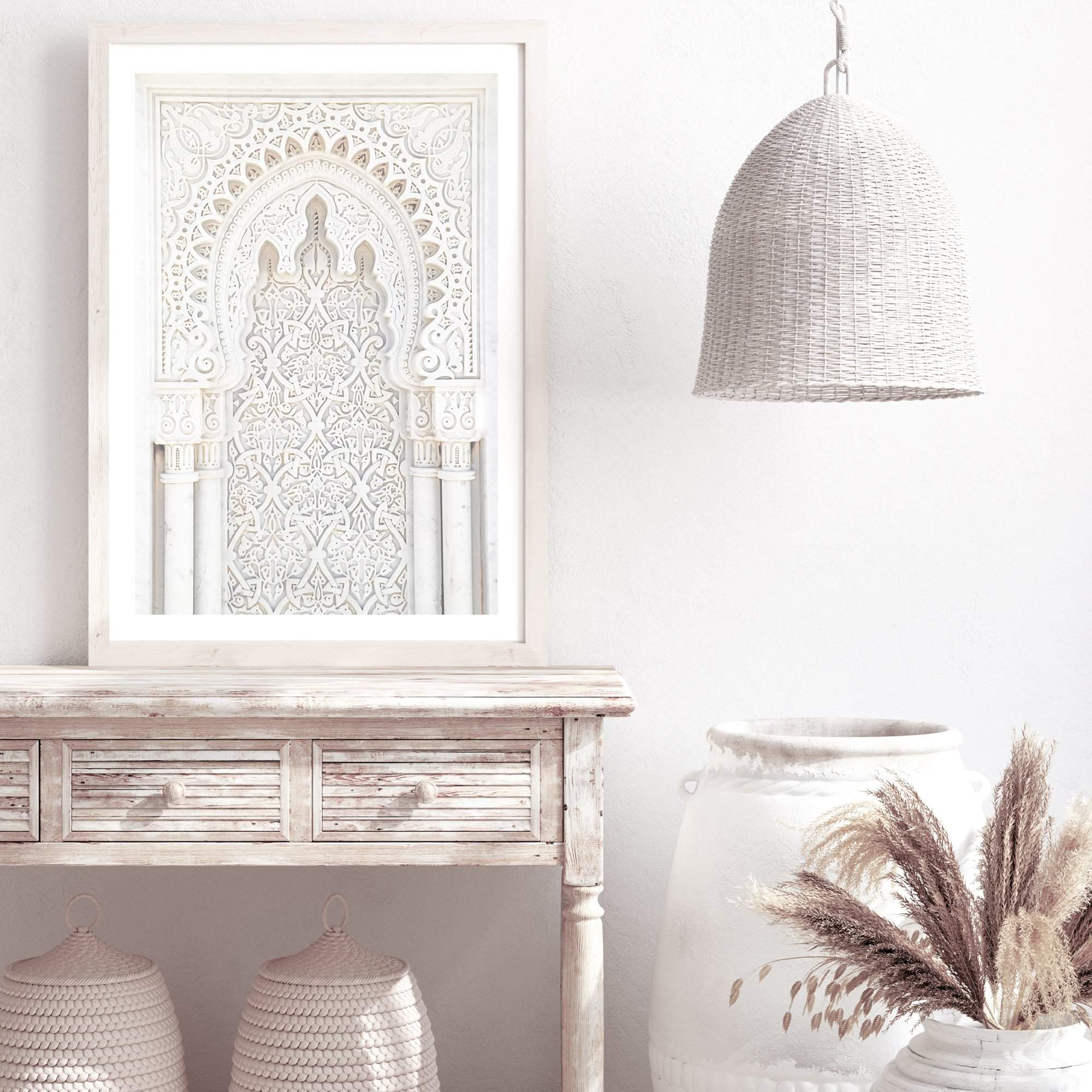 Moroccan Arch Art Print, Framed Wall Art & Canvas Print – The Paper Tree