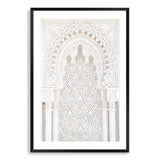 Moroccan Arch-The Paper Tree-Arch,Architecture,boho,door,minimalist,moroccan,moroccan Arch,morocco,neutral,portrait,premium art print,scandi,wall art,Wall_Art,Wall_Art_Prints,white