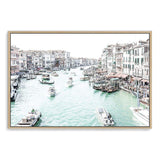 Venice Canals-The Paper Tree-architecture,boat,building,canal,hamptons,italy,landscape,premium art print,travel,venice,wall art,Wall_Art,Wall_Art_Prints,water