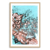 Teal Ocean Rocks III-The Paper Tree-aerial,beach,coast,coastal,hamptons,ocean,portrait,premium art print,rocks,teal,wall art,Wall_Art,Wall_Art_Prints,water