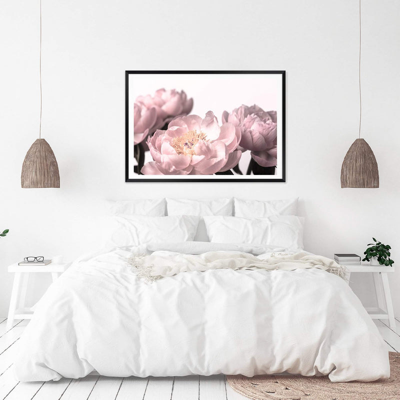 Peonies-The Paper Tree-dusty pink,floral,flower,france,french,landscape,muted tone,paris,pastel pink,peonies,peony,pink,premium art print,romantic,wall art,Wall_Art,Wall_Art_Prints