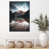 Braies Lake-The Paper Tree-braies lake,clear water,copper,dolomites,evironment,green,HAMPTONS,italy,lake,mountain,nature,pine forest,pine trees,portrait,premium art print,reflective,relection,scenery,TAN,travel,wall art,Wall_Art,Wall_Art_Prints,water