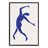 Blue Dancer-The Paper Tree-abstract,blue,blue dancer,hamptons,henri matisse,Matisse,modern,nu bleu,organic shape,portrait,premium art print,shape,wall art,Wall_Art,Wall_Art_Prints