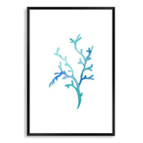 Blue Coral IIIIII-The Paper Tree-Art_Prints,Artwork,BEACH,blue,blue coral,coastal,COASTAL ART,coral,Designer,hamptons,portrait,premium art print,wall art,Wall_Art,Wall_Art_Prints