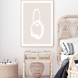Neutral Shapes III-The Paper Tree-abstract,beige,boho,curve,hamptons,modern,neutral,organic shape,portrait,premium art print,shape,wall art,Wall_Art,Wall_Art_Prints,white