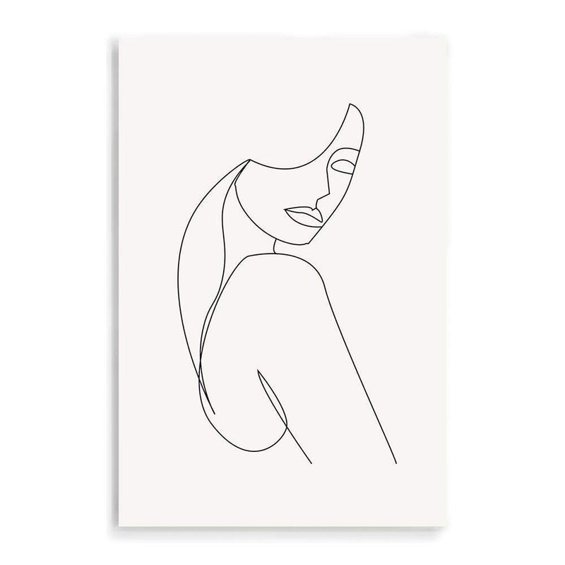 Line Work Woman Woman Figure Line Drawing