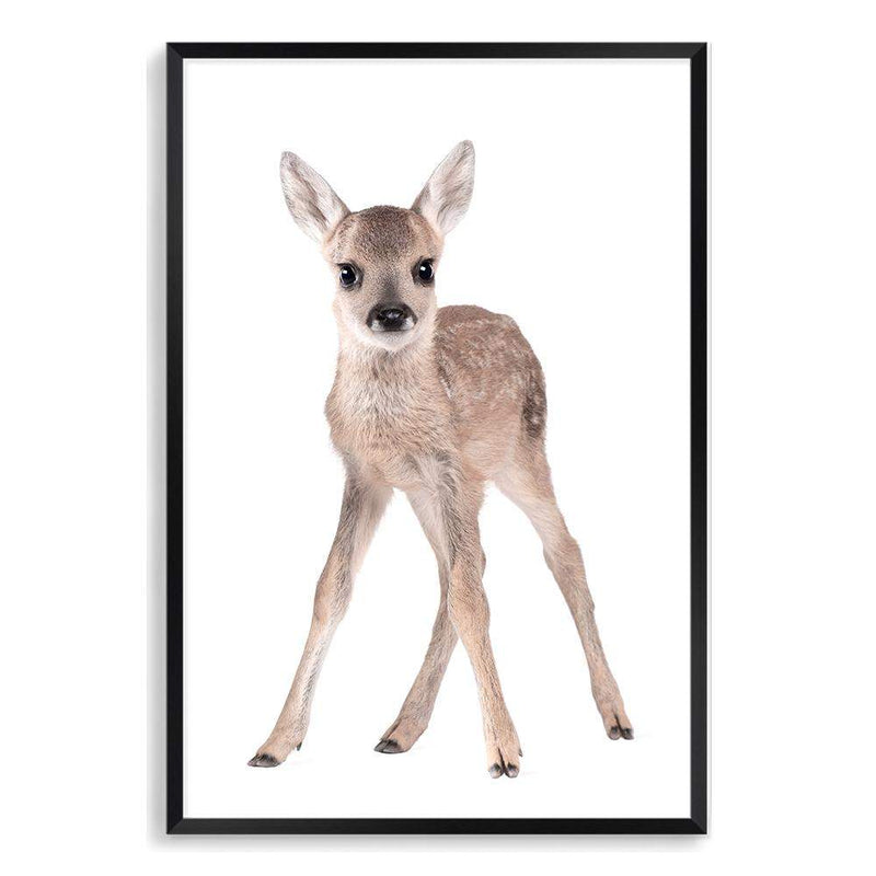 Baby Deer-The Paper Tree-animal,Artwork,baby,baby deer,cute,deer,kids room,kids wall art,neutral,nursery,nursery decor,portrait,premium art print,wall art,Wall_Art,Wall_Art_Prints