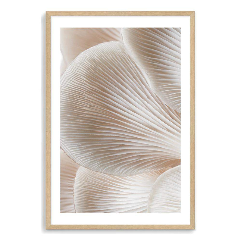 Abstract Mushrooms II-The Paper Tree-abstract,beige,boho,curve,fungus,golden,hamptons,lines,modern,mushroom,neutral,organic shape,portrait,premium art print,shape,wall art,Wall_Art,Wall_Art_Prints,white