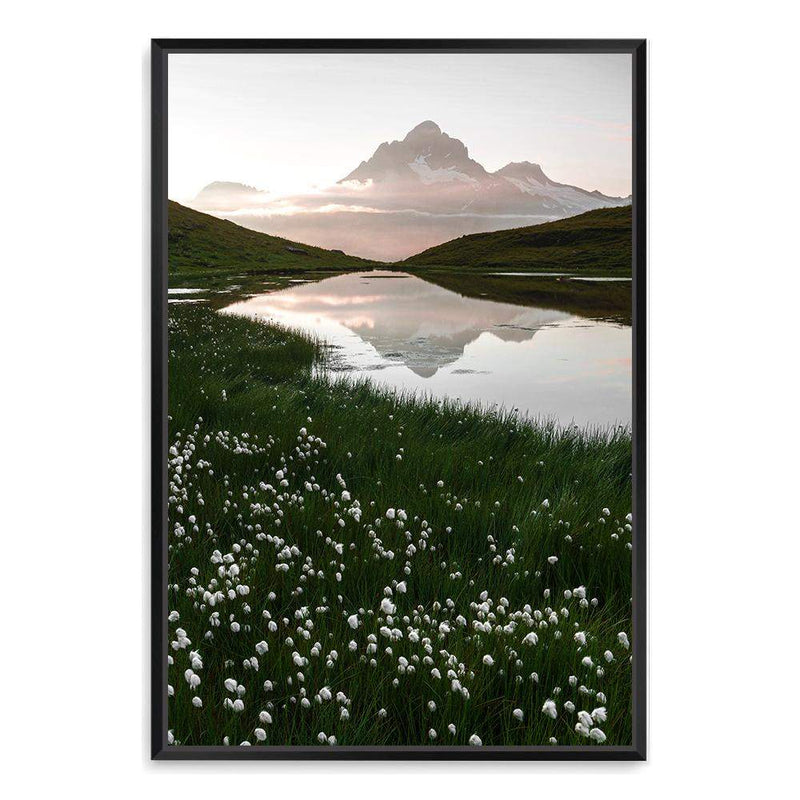 Mountain Lake | Bachalpsee Lake-The Paper Tree-braies lake,clear water,copper,dolomites,evironment,green,HAMPTONS,italy,lake,mountain,nature,pine forest,pine trees,portrait,premium art print,reflective,relection,scenery,TAN,travel,wall art,Wall_Art,Wall_Art_Prints,water
