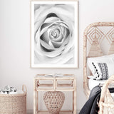 Rose-The Paper Tree-black & white,BLACK AND WHITE,feminine,floral,flower,hamptons,monochrome,petals,portrait,premium art print,rose,roses,wall art,Wall_Art,Wall_Art_Prints
