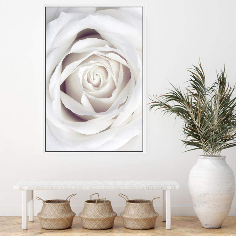 White Rose-The Paper Tree-boho,feminine,floral,flower,hamptons,neutral,petals,portrait,premium art print,rose,roses,wall art,Wall_Art,Wall_Art_Prints,white,white rose