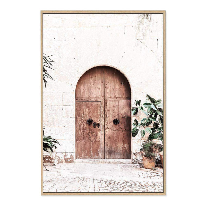 Tuscan Door-The Paper Tree-arch,architecture,boho,cafe,italian,italy,neutral,peach,portrait,premium art print,romantic,tan,tuscan,tuscany,wall art,Wall_Art,Wall_Art_Prints