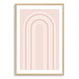 Blush Boho Rainbow-The Paper Tree-blush,boho,earthy,exclusive,floral,flower,neutral,original,peach,pink,portrait,premium art print,scandi,scandi floral,scandi flower,wall art,Wall_Art,Wall_Art_Prints