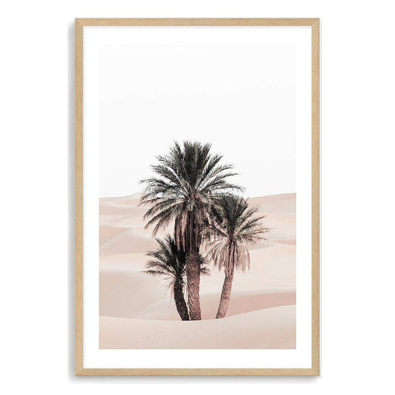 Desert Dunes-The Paper Tree-boho,botanical,desert,desert palm,desert tree,moroccan,moroccan desert,morocco,muted tone,nature,neutral,portrait,premium art print,sand,sand dunes,wall art,Wall_Art,Wall_Art_Prints