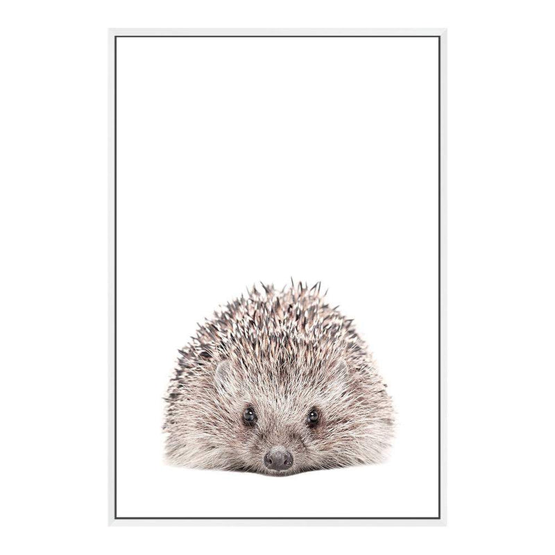 Baby Hedgehog-The Paper Tree-animal,Artwork,baby,cute,hedgehog,kids room,kids wall art,neutral,nursery,nursery decor,portrait,premium art print,wall art,Wall_Art,Wall_Art_Prints