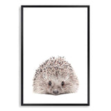 Baby Hedgehog-The Paper Tree-animal,Artwork,baby,cute,hedgehog,kids room,kids wall art,neutral,nursery,nursery decor,portrait,premium art print,wall art,Wall_Art,Wall_Art_Prints