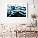 Ocean Waves-The Paper Tree-Art_Prints,BEACH,blue,coastal,COASTAL ART,Designer,hamptons,landscape,ocean,ocean ripples,Ocean surface,Ocean waves,premium art print,ripples,surfers,wall art,Wall_Art,Wall_Art_Prints,water,waves