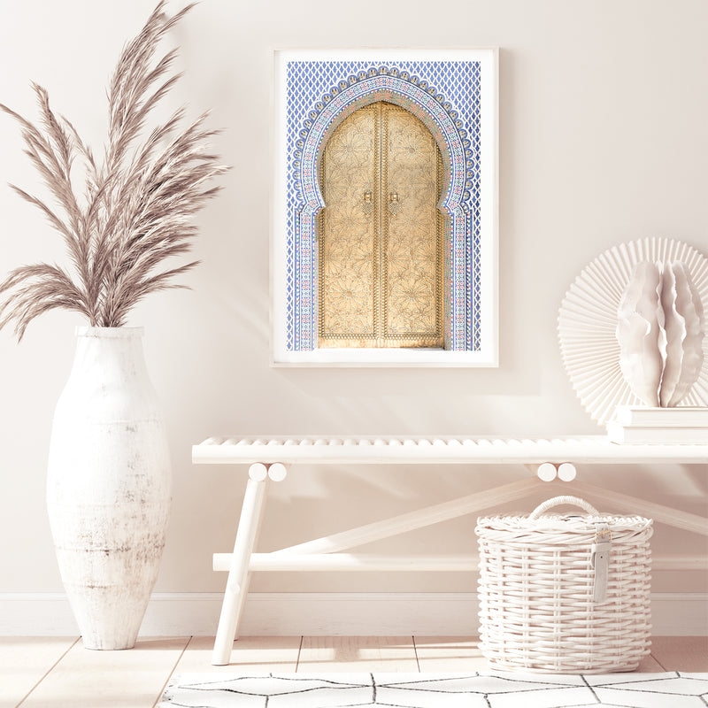 Gold Arch Door | Morocco