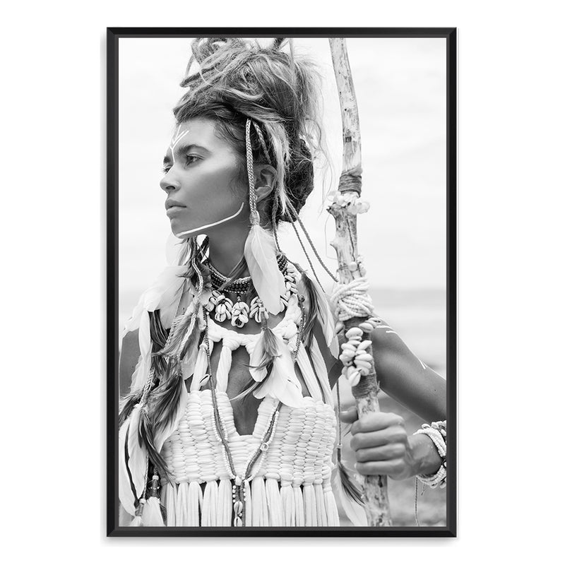 Tribal Woman in White II