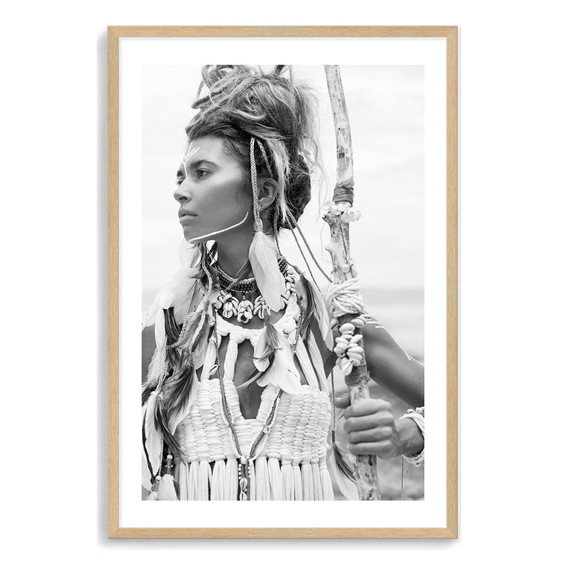 Tribal Woman in White II