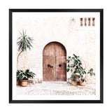 Boho Villa Arch Door | Tuscany - Square